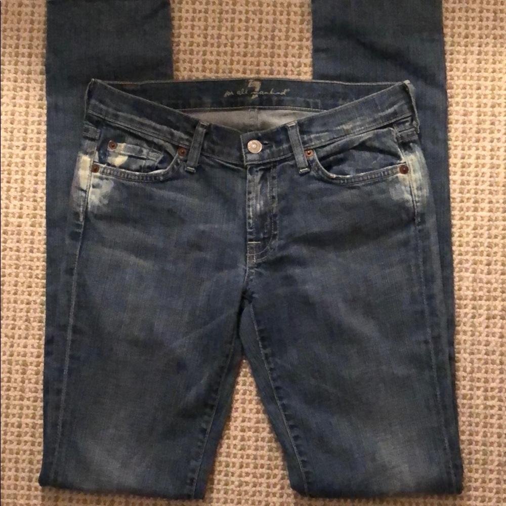 Great Condition 7 For All Mankind Jeans - Size 27